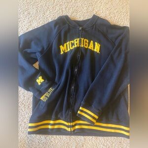 Champion University of Michigan Zip up sweatshirt